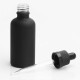 Authentic Iwodevape Dropper Bottle for E-Juice Liquid - Frosted Black, Glass, 50ml