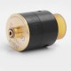 Authentic Vandy Vape Pulse 22 BF RDA Rebuildable Dripping Atomizer - Black, Stainless Steel, 22mm Diameter