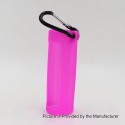 Authentic Iwodevape Protective Case Sleeve w/ Hanging Buckle for 60ml E- Bottle - Purple, Silicone