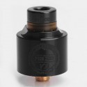 Authentic Har Maze V3 RDA Rebuildable Dripping Atomizer w/ BF Pin - Black, 316 Stainless Steel, 22mm Diameter
