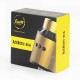 Authentic CoilART Azeroth RDA Rebuildable Dripping Atomizer - Gold, Stainless Steel, 24mm Diameter
