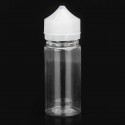 Authentic Iwodevape Dropper Bottle for E-Juice Liquid - Transparent, PET, 100ml
