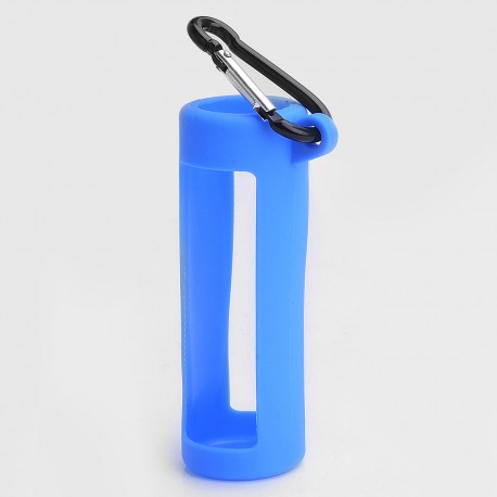 Authentic Iwodevape Protective Case Sleeve w/ Hanging Buckle for 60ml E- Bottle - Blue, Silicone