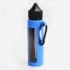 Authentic Iwodevape Protective Case Sleeve w/ Hanging Buckle for 60ml E-juice Bottle - Blue, Silicone