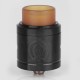 Authentic Wotofo VAPOROUS RDA Rebuildable Dripping Atomizer w/ BF Pin - Black, 316 Stainless Steel, 24mm