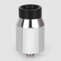 Authentic VAPJOY HITMAN RDA Rebuildable Dripping Atomizer - Silver, Stainless Steel, 22mm Diameter