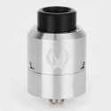 Authentic VandyVape Govad RDA Rebuildable Dripping Atomizer - Silver, Stainless Steel, 24mm Diameter