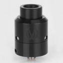 Authentic VandyVape Govad RDA Rebuildable Dripping Atomizer - Black, Stainless Steel, 24mm Diameter