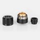 Authentic Vandy Vape Govad RDA Rebuildable Dripping Atomizer - Black, Stainless Steel, 24mm Diameter