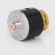 Authentic ADVKEN Gorge RDA Rebuildable Dripping Atomizer w/ BF Pin - Black, Stainless Steel + PEI, 24mm Diameter