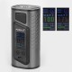 Authentic Sigelei Duo-3 2-Cover Version 235W TC VW Variable Wattage Box Mod - Gun Metal, 10~235W, 2 / 3 x 18650