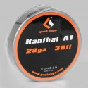 Authentic Geekvape Kanthal A1 Heating Resistance Wire for RBA / RDA / RTA Atomizers - 28GA, 0.3mm x 10m (30 Feet)