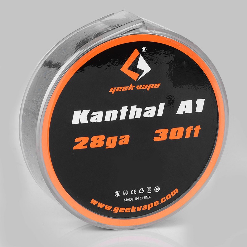 Aanleg Anzai Flash Authentic Geekvape Kanthal A1 28GA 0.3mm 10m Heating Resistance Wire