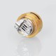Authentic GeekVape Ammit 25 RTA Rebuildable Tank Atomizer - Gold, Stainless Steel, 2ml / 5ml, 25mm Diameter