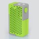 Authentic YiLoong SQ XBOX MOD-03 3D Printed Squonk Mechanical Box Mod - Green, 1 x 18650, 13ml Dropper Bottle