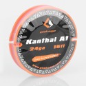 Authentic Geekvape Kanthal A1 Heating Resistance Wire for RBA / RDA / RTA Atomizers - 24GA, 0.5mm x 5m (15 Feet)