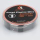 Authentic Geekvape Kanthal A1 Fused Clapton Heating Wire for RBA / RDA / RTA - 24GA x 2 + 32GA, 3m (10 Feet)
