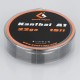 Authentic Geekvape Kanthal A1 Heating Resistance Wire for RBA / RDA / RTA Atomizers - 22GA, 0.65mm x 5m (15 Feet)