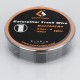 Authentic Geekvape Kanthal A1 Caterpillar Track Heating Wire for RBA / RDA / RTA - 28GA x 4 + 30GA, 3m (10 Feet)