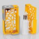Authentic YiLoong SQ XBOX MOD-01 3D Printed Squonk Mechanical Box Mod - Orange, 1 x 18650, 13ml Dropper Bottle