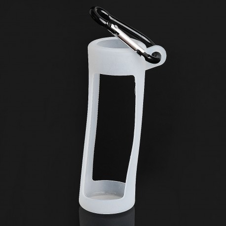 Authentic Iwodevape Protective Case Sleeve w/ Hanging Buckle for 60ml E- Bottle - Translucent, Silicone
