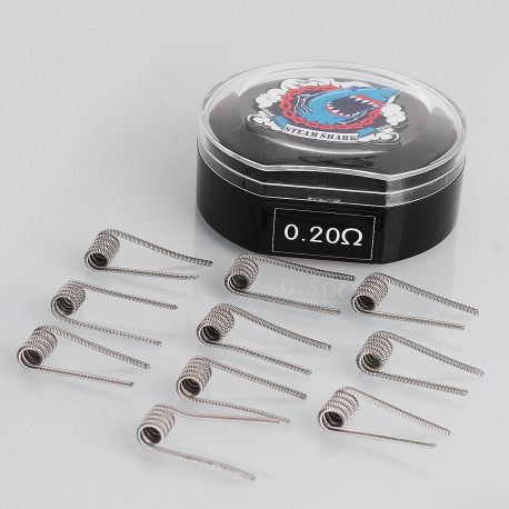 Authentic VapeThink S-Alien Kanthal A1 Pre-Coiled Heating Wires - 0.2 x 1.0 + 32GA, 0.2 Ohm (10 PCS)