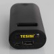 Authentic Tesiyi T2 Smart Digital Charger for 18650 Battery - Black, 2 x Slots