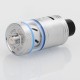 Authentic Sigelei Meteor RDTA Rebuildable Dripping Tank Atomizer - Silver + Blue, Stainless Steel, 4ml, 24mm Diameter