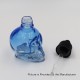 Authentic Iwodevape Skull Shape Dropper Bottle for E- - Transparent Blue, Glass, 30ml