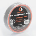 Authentic Geekvape SS316L Juggernaut Heating Wire for RBA / RDA / RTA - (28GA + 38GA) x 2 + Ribbon (38GA x 24GA), 3m (10 Feet)