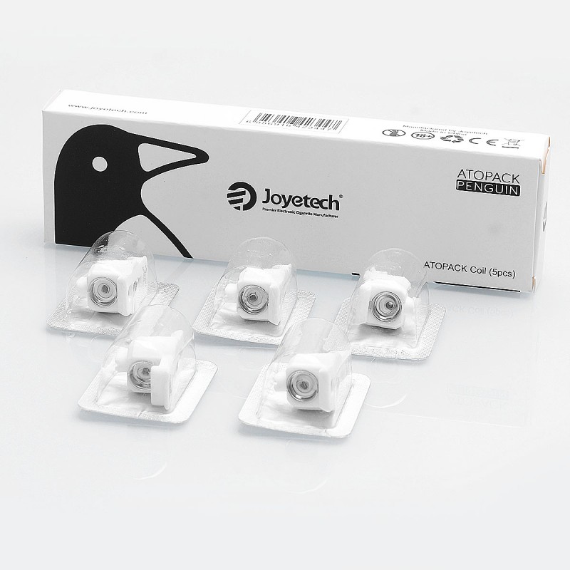 Authentic Joyetech Atopack Jvic 0 6 Ohm Mtl Coil Heads For Penguin Kit