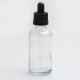 Authentic Iwodevape Dropper Bottle for E-Juice Liquid - Transparent, PE + Glass, 60ml