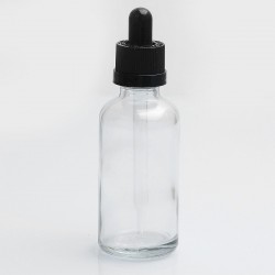 Authentic Iwodevape Dropper Bottle for E- - Transparent, PE + Glass, 60ml