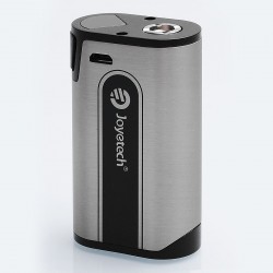 Authentic Joyetech CuBox 3000mAh Built-in Battery Box Mod - Silver, Stainless Steel