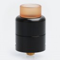 Authentic Cthulhu MOD Azathoth RDA Rebuildable Dripping Atomizer w/ BF Pin - Black, Stainless Steel, 24mm Diameter