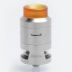 Authentic IJOY RDTA 5S Rebuildable Dripping Tank Atomizer - Silver, Stainless Steel, 2.6ml, 24mm Diameter