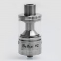 Authentic YouDe UD Bellus V2 RDTA Rebuildable Dripping Tank Atomizer - Silver, Stainless Steel, 5ml, 25mm Diameter