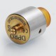 Authentic CoilART DPRO RDA Rebuildable Dripping Atomizer w/ BF Pin - Silver, Stainless Steel, 24mm Diameter