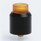 Authentic CoilART DPRO RDA Rebuildable Dripping Atomizer w/ BF Pin - Black, Stainless Steel, 24mm Diameter