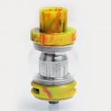 Authentic Freemax Fire Luke Sub Ohm Tank w/ Duodenary Coil + RTA - Yellow, 316 Stainless Steel + Resin, 4ml, 0.15 Ohm (80~180W)
