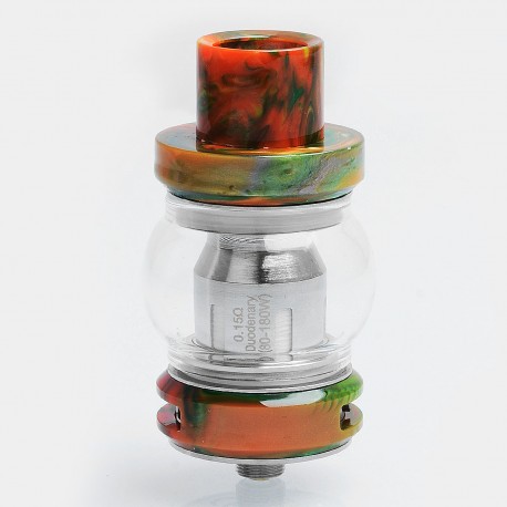 Authentic Freemax Fire Luke Sub Ohm Tank w/ Duodenary Coil + RTA - Green, 316 Stainless Steel + Resin, 4ml, 0.15 Ohm (80~180W)