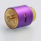 Authentic Augvape Druga RDA Rebuildable Dripping Atomizer w/ BF Pin - Purple, Stainless Steel, 24mm Diameter