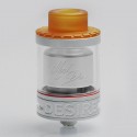Authentic Desire Mad Dog GTA Rebuildable Tank Atomizer - Silver, Stainless Steel, 3.5ml, 25mm Diameter