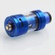 Authentic Uwell Crown 3 Mini Sub Ohm Tank Atomizer - Blue, Stainless Steel, 2ml, 22.6mm Diameter