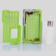 Authentic YiLoong SQ XBOX MOD-03 3D Printed Squonk Mechanical Box Mod - Green, 1 x 18650, 13ml Dropper Bottle