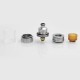 Authentic IJOY Captain RTA Rebuildable Tank Atomizer - Silver, Stainless Steel, 3.8ml, 25mm Diameter