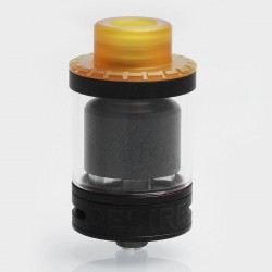 Authentic Desire Mad Dog GTA Rebuildable Tank Atomizer - Black, Stainless Steel, 3.5ml, 25mm Diameter