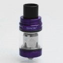 Authentic SMOKTech SMOK TFV8 X-Baby Sub Ohm Tank Atomizer - Purple, Stainless Steel, 4ml, 24.5mm Diameter, Standard Version