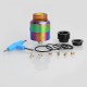 Authentic Vandy Vape Pulse 24 BF RDA Rebuildable Dripping Atomizer w/ BF Pin - Rainbow, Stainless Steel, 24.4mm Diameter