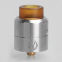 Authentic VandyVape Pulse 24 BF RDA Rebuildable Dripping Atomizer w/ BF Pin - Silver, Stainless Steel, 24.4mm Diameter